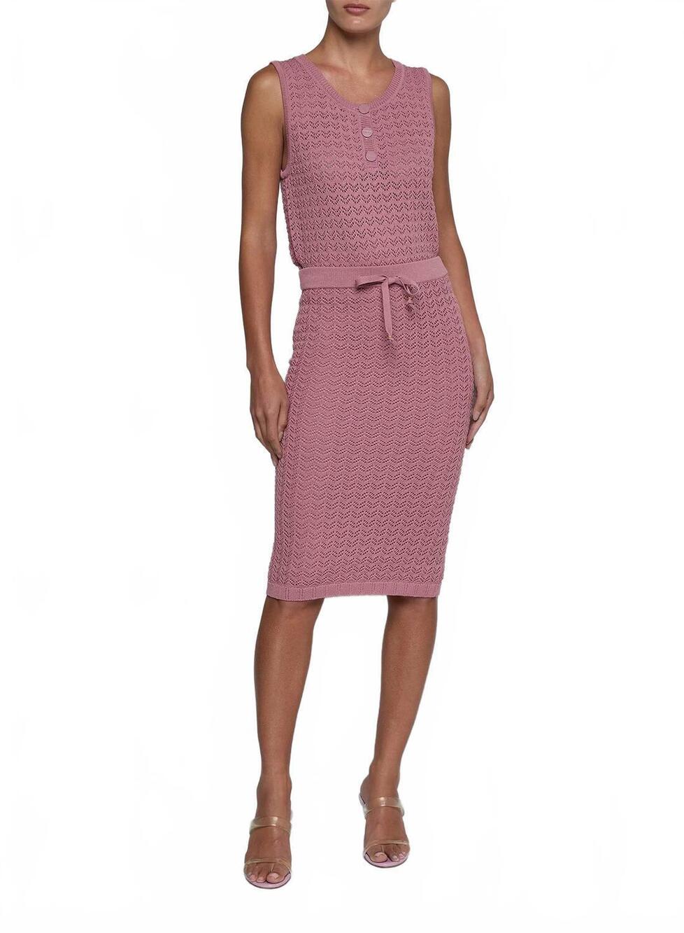 NEW L'AGENCE lacen pointelle knit skirt in lilas